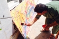 Designing and Painting - Herat Cultural Container