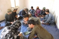 Drawing and Calligraphy Class - Qamber Camp - Kabul Cultural Container 4